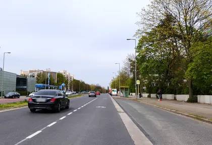 Streckenfoto bei Kilometer 13,6