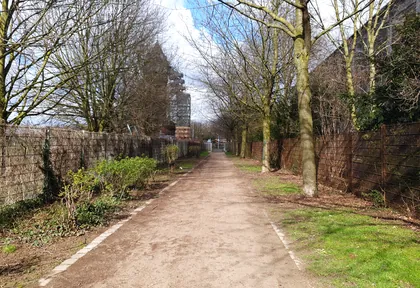 Streckenfoto der Route Mülheim, Ruhr und Schloss Broich