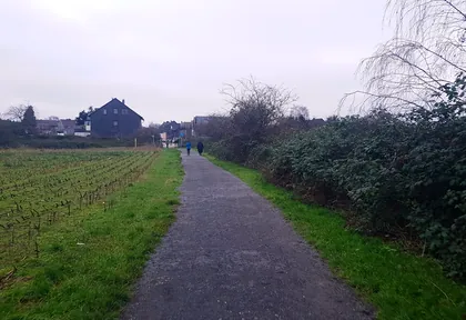 Streckenfoto bei Kilometer 20,8