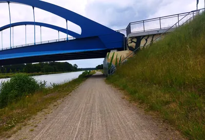 Streckenfoto bei Kilometer 43,8