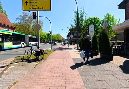 Streckenfoto bei Kilometer 28,3