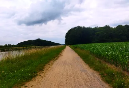 Streckenfoto bei Kilometer 45,6