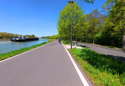 Streckenfoto der Route Münster, Davert und sieben Brücken