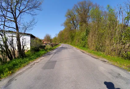 Streckenfoto bei Kilometer 0,2