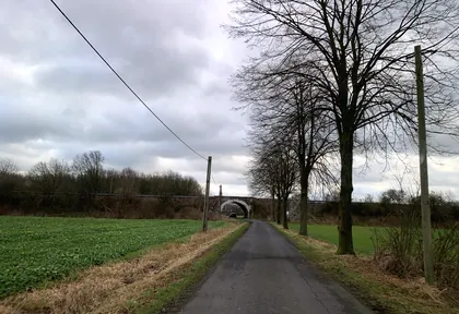Streckenfoto bei Kilometer 4,8