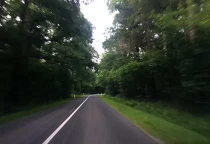 Streckenfoto bei Kilometer 43
