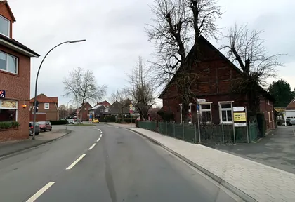 Route photo at kilometre 5.8