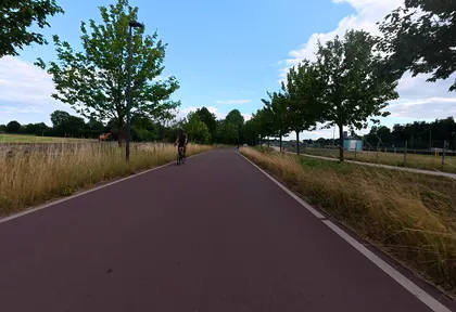 Streckenfoto bei Kilometer 4,1