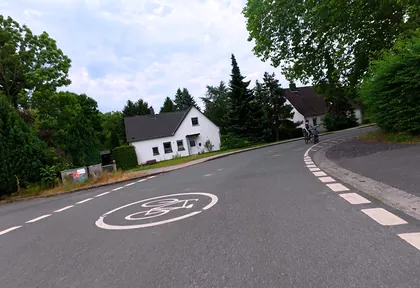 Streckenfoto bei Kilometer 3,8