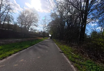 Streckenfoto bei Kilometer 10