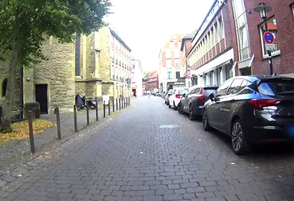 Streckenfoto bei Kilometer 0