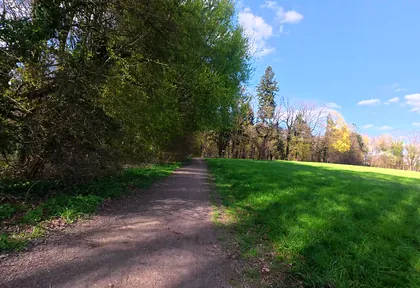 Streckenfoto bei Kilometer 6,8