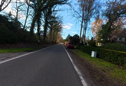 Streckenfoto bei Kilometer 11,2