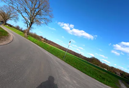 Streckenfoto bei Kilometer 24,6