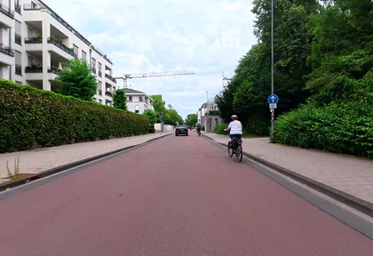 Streckenfoto bei Kilometer 0,8