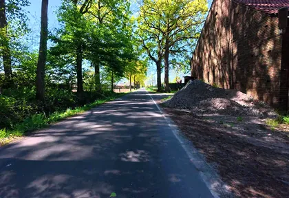 Streckenfoto bei Kilometer 9,6