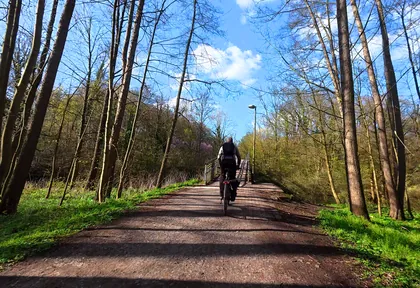 Streckenfoto bei Kilometer 6,6