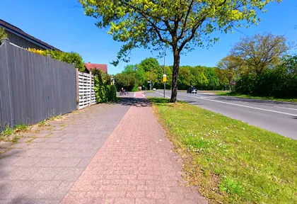 Streckenfoto bei Kilometer 8,4