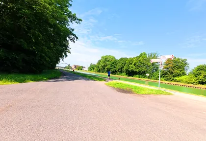 Streckenfoto bei Kilometer 32,6