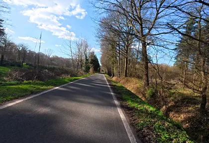 Streckenfoto bei Kilometer 11