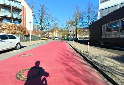 Streckenfoto bei Kilometer 1,4