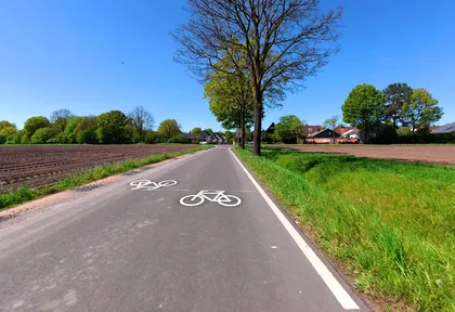 Streckenfoto bei Kilometer 8,5