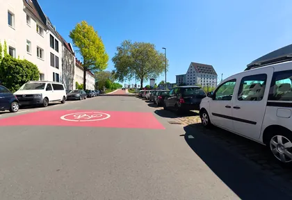 Streckenfoto bei Kilometer 33,8