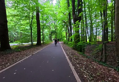 Streckenfoto bei Kilometer 5,4