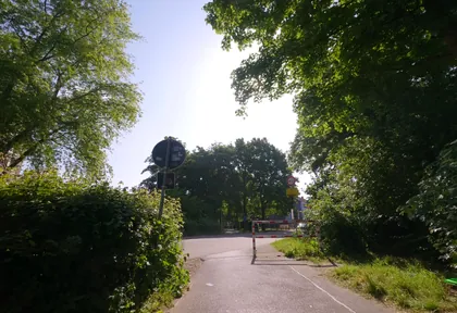 Streckenfoto bei Kilometer 19