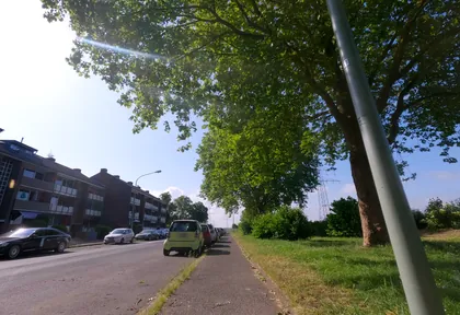 Streckenfoto bei Kilometer 25,4