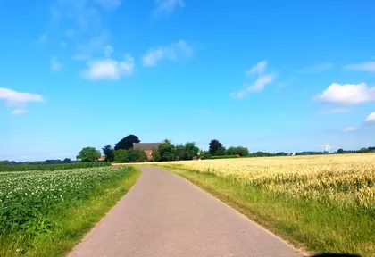 Streckenfoto bei Kilometer 38