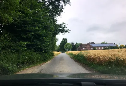 Streckenfoto bei Kilometer 10,4