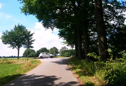 Streckenfoto bei Kilometer 13,4