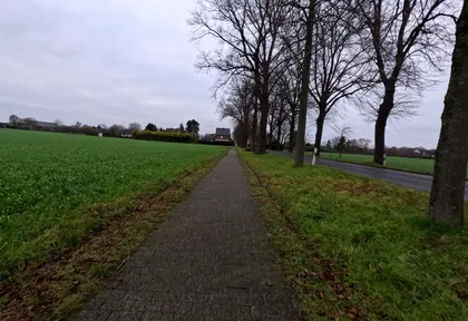 Streckenfoto bei Kilometer 4,2