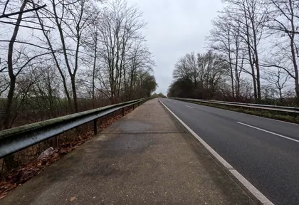 Streckenfoto bei Kilometer 3,4