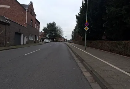 Streckenfoto bei Kilometer 2,9