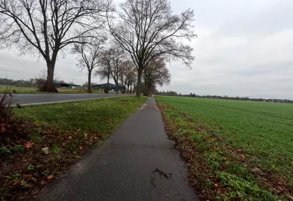 Streckenfoto bei Kilometer 2