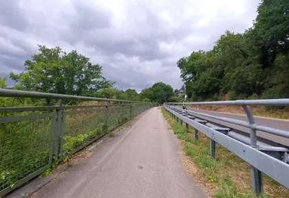 Route photo at kilometre 5