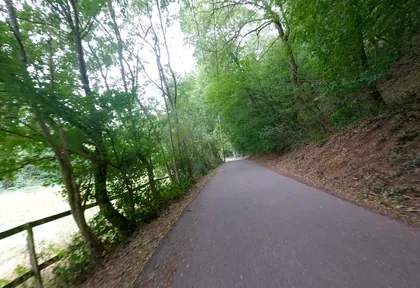 Route photo at kilometre 0.2