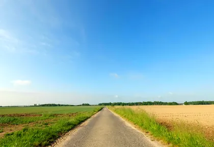 Streckenfoto bei Kilometer 14