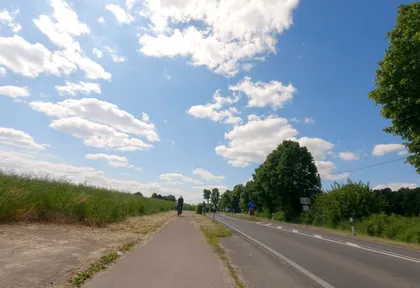 Streckenfoto bei Kilometer 10