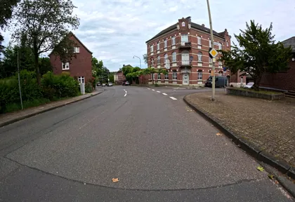 Streckenfoto bei Kilometer 21,4