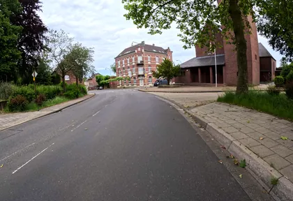 Streckenfoto bei Kilometer 21,4