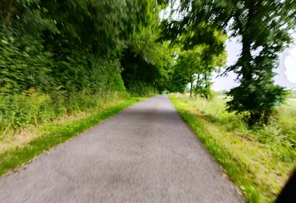Streckenfoto bei Kilometer 3