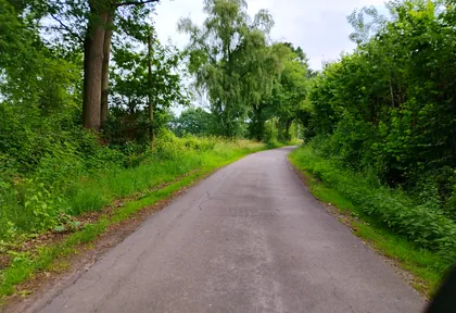 Streckenfoto bei Kilometer 15,6