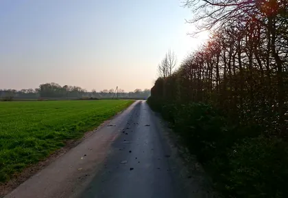 Streckenfoto bei Kilometer 7,6