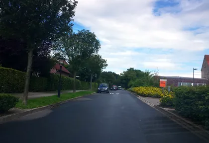 Streckenfoto bei Kilometer 21