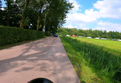 Route photo at kilometre 26.4