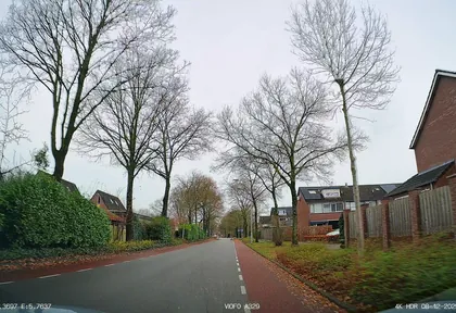 Route photo at kilometre 2.2