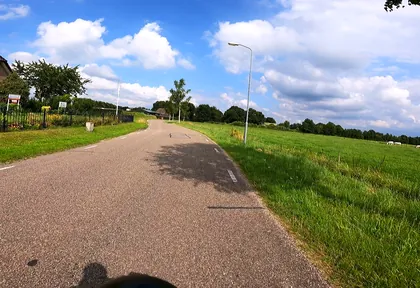 Route photo at kilometre 30